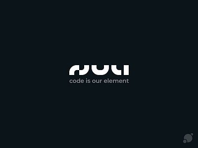 nuli black and white blackorbitart branding creative digital geometric graphics design logo nuli typography vector graphics лого логотип