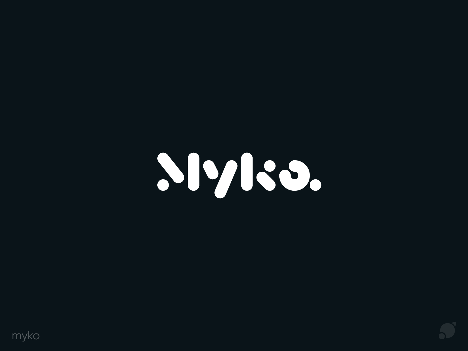 Myko logo by Slava Antipov on Dribbble