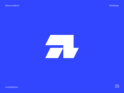 Self rebranding a letter a logo antipslava brand identity branding creative graphic design icon logo minimal modern logo rebranding redesign typographic logo typography visual identity