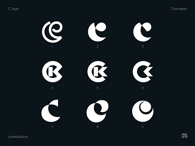 C logo concepts