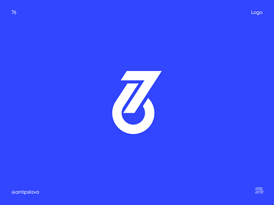 76 logo 76 logo antipslava branding creative creative logo freelanser graphic design icon it studio line design logo logotype minimal modern logo