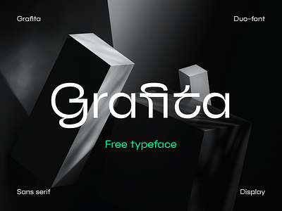 Grafita — Free Typeface antipslava creative cyrillic display font font font design font family grafita grafita font graphic design grotesque logo minimal modern logo sans serif type type design typographic logo typography