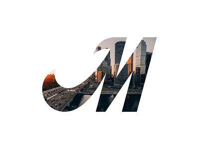 M blackorbitart city cityscape creative graphics design handlettering lettering logo minimalism typography vector graphics