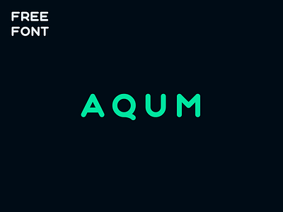 Aqum Free Font aqum blackorbitart creative cyrillic font free font geometric font geometry graphics design minimalism sans serif typography vector graphics