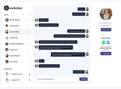 Chat UI design figma flat icon typography ui uiuxdesign ux web