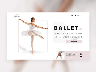 Concept for Ballet school