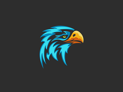 Eagle design eagle logo flat illustration illustrator vector