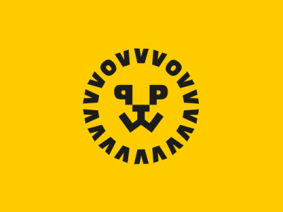 Lion letters logo design illustration letter lion logo typography vector