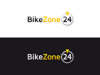 Bike Zone bike bikeshop branding design logo vector