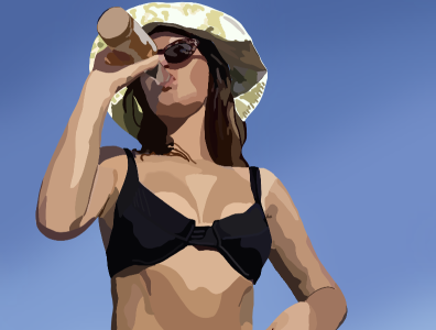 Summer Vibes Illustration