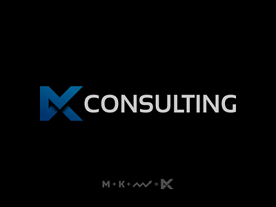 MK Consulting demo design logo vector