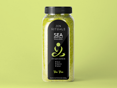 Bath Salt Packaging Design