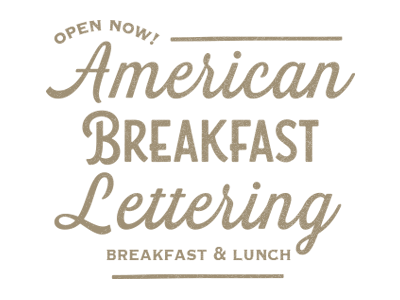 Testing fonts and black breakfast gold modern sans script texture typography vintage white