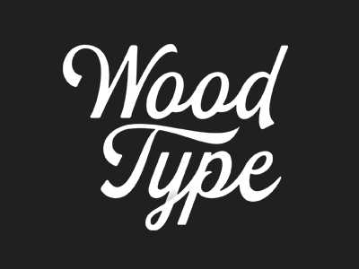 Wood Type creative design handlettering illustration lettering neighbor pencil pink typegang typography vintage wood