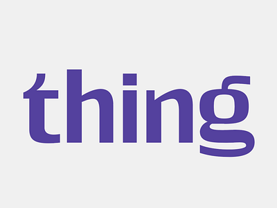 WIP code lettering purple serif software typography