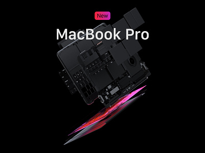 MacBook Pro 2023 - Concept by Viktor Kádár apple concept design industrial design mac macbook pro product