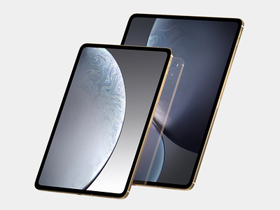 iPad Pro render from the leaked information.
