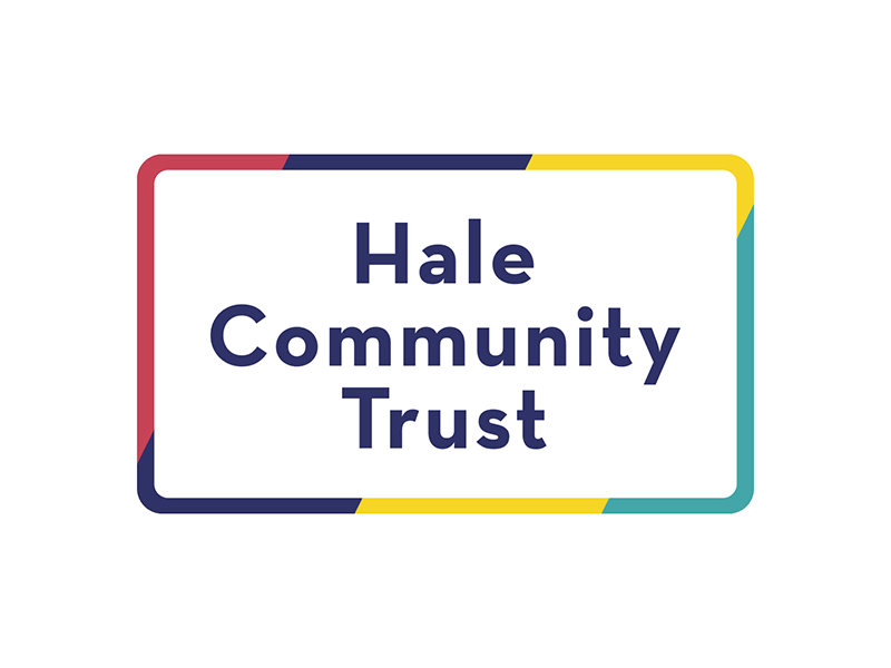 Hale Community Trust Logo Concept box color colour community hale logo stripe trust village