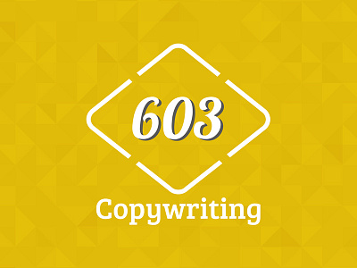 603 Copywriting Logo