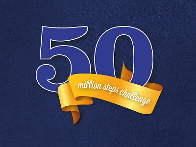 50million Steps Challenge Logo