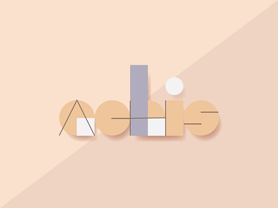 Weekly Warm Up No 5 Letterform achis design dribbble dribbbleweeklywarmup grow illustration weekly warm up