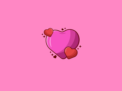 Spread Your Love art design digital art graphic illustration love outline symbol valentine valentines day vector