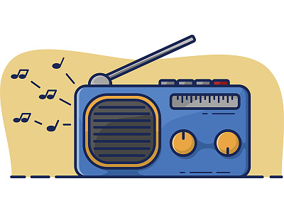 Radio Illustration