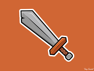 Tiny Sword art design digital art graphic illustration outline sword tiny sword vector