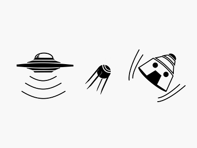 Space Vehicle Icon glyph icon space space shuttle space vehicle spacecraft spaceship speed sputnik ufo vehicle vehicle design vehicle graphics
