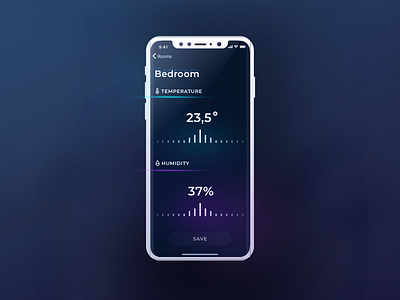 Home Dashboard app design ui ux