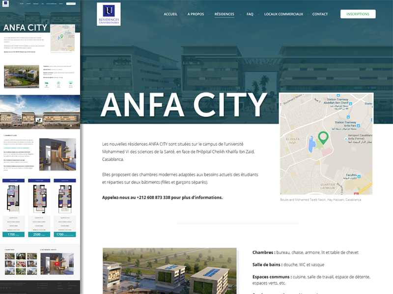 University accommodation single residence