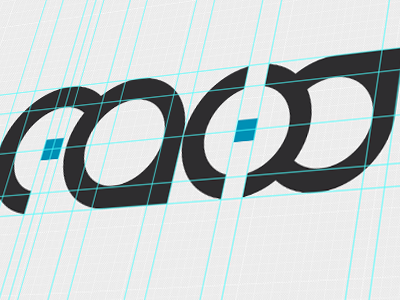 Fahd logo - Grid logo typography