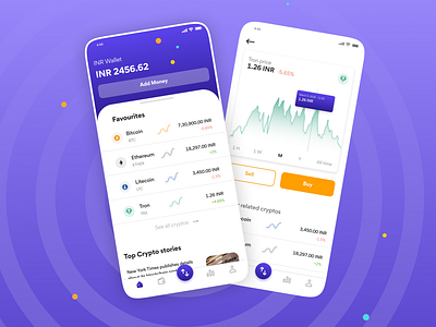 Crypto currency app