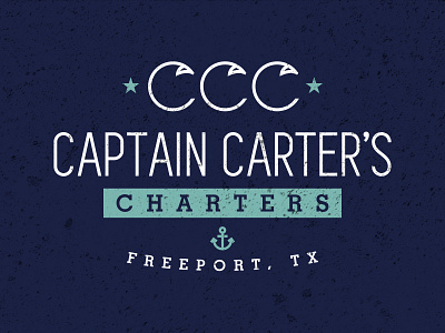 WIP captain charter fishing hook nautical texas texture type
