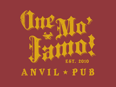 One Mo' apparel bar beer dallas irish pub shirt