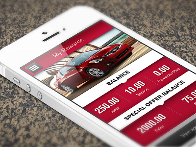 Nissan Rewards Program App & Website