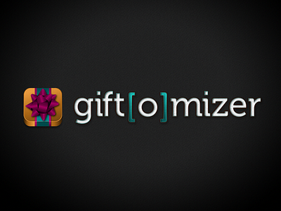 Gift[O]Mizer Logo branding gift icon identity logo