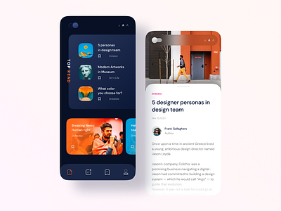 News App Concept