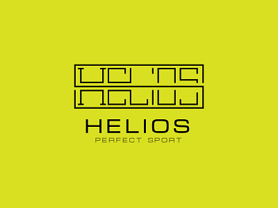 Helios sport logo branding concept design ems fitness icon logo logo design modern sport vector