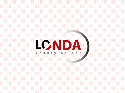 Londa logo beauty salon branding concept design icon logo logo design modern vector