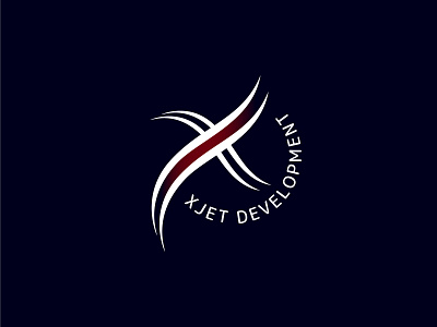 XJet logo branding concept design development icon logo logo design modern vector