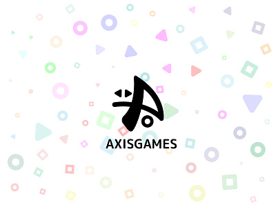 Axisgames logo branding channel concept game channel games icon logo logo design modern vector