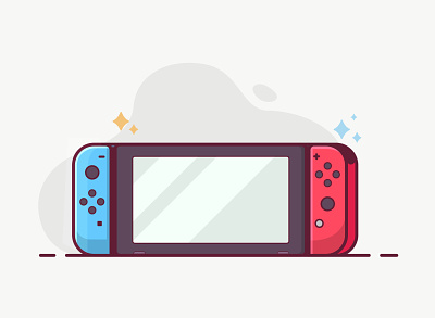 Nintendo Switch design icon illustration illustrator nintendo nintendo 64 nintendoswitch vector