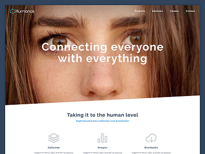 Humanos Landing Page