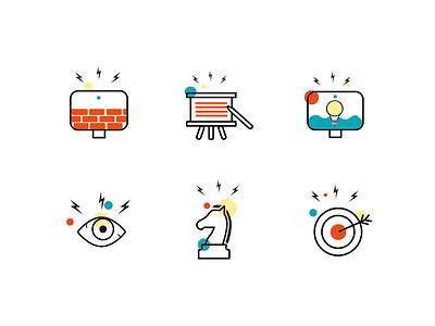 Icon Design branding design icon icons identity illustration set