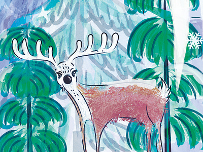 Reindeer Illustration