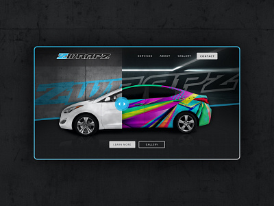 Z-Wrapz Website uiux uiuxdesign vehicle wraps webdesign website website design