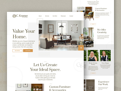 C. Kramer Interiors - Website