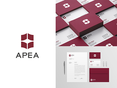 APEA logo logo design visual identity