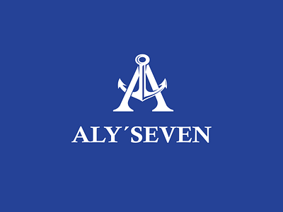 ALY'SEVEN branding graphic design logo